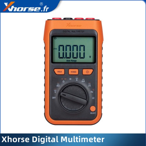 Xhorse Digital Multimeter grand écran avec Test de courant de fuite haute définition et haute précision